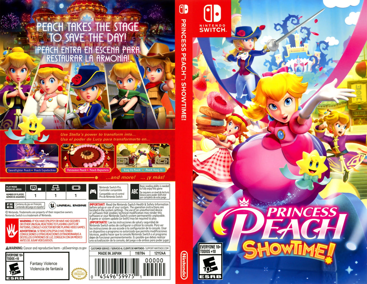 Princess Peach: Showtime Switch - Video Game - Used - CaveGamers - Image 4