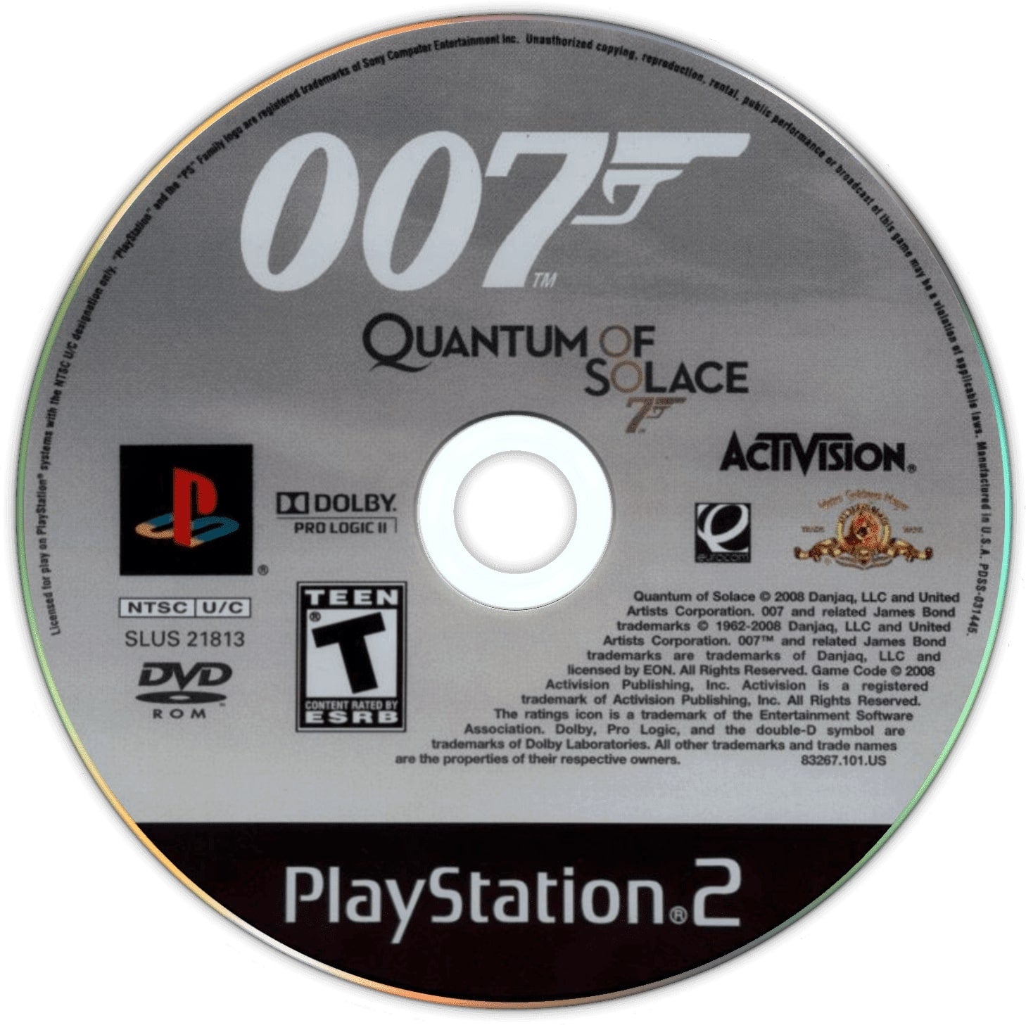 007: Quantum of Solace PS2 - Video Game - Used - CaveGamers - Image 3