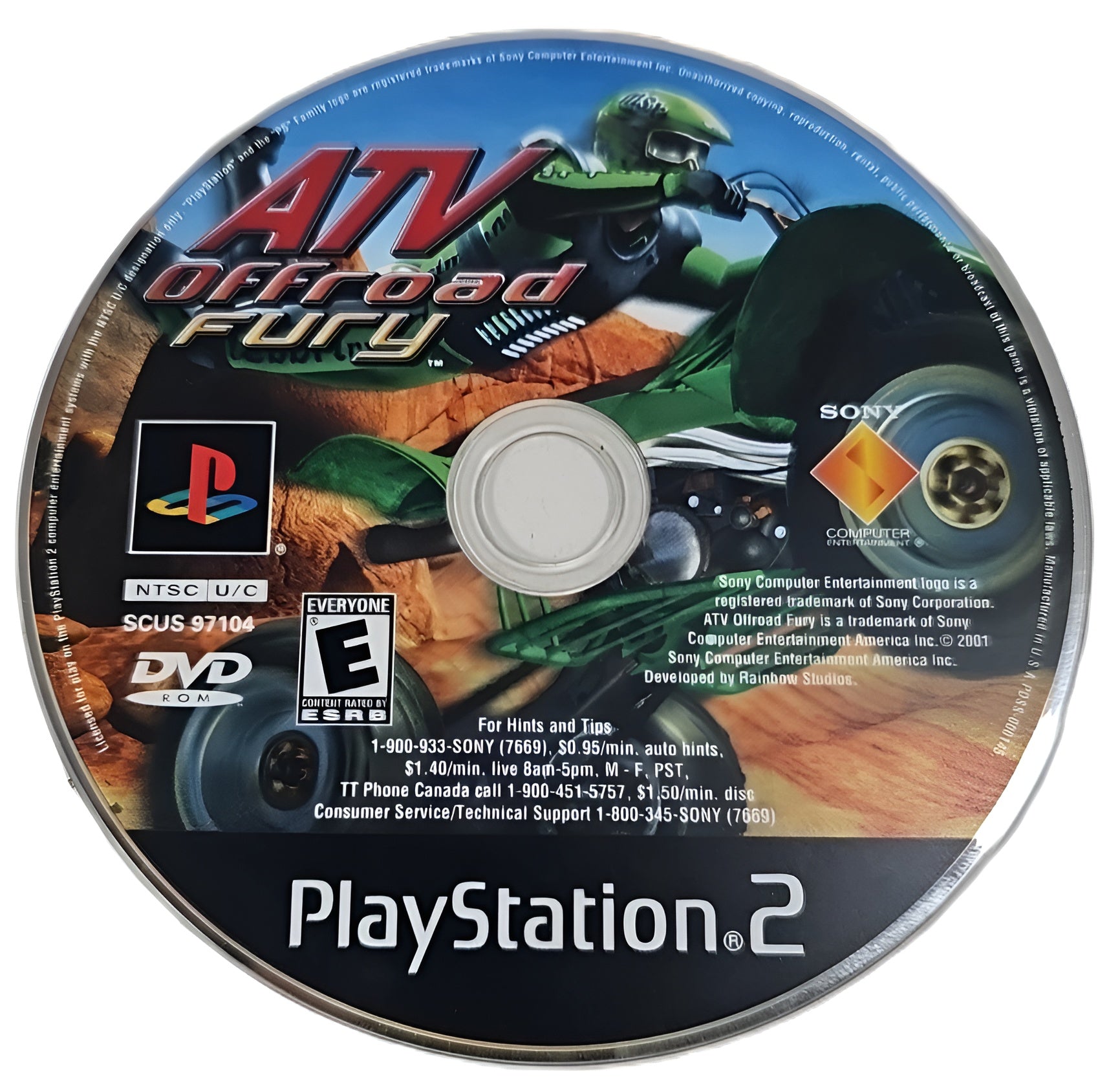 ATV: Offroad Fury PS2 - Video Game - Used - CaveGamers - Image 3