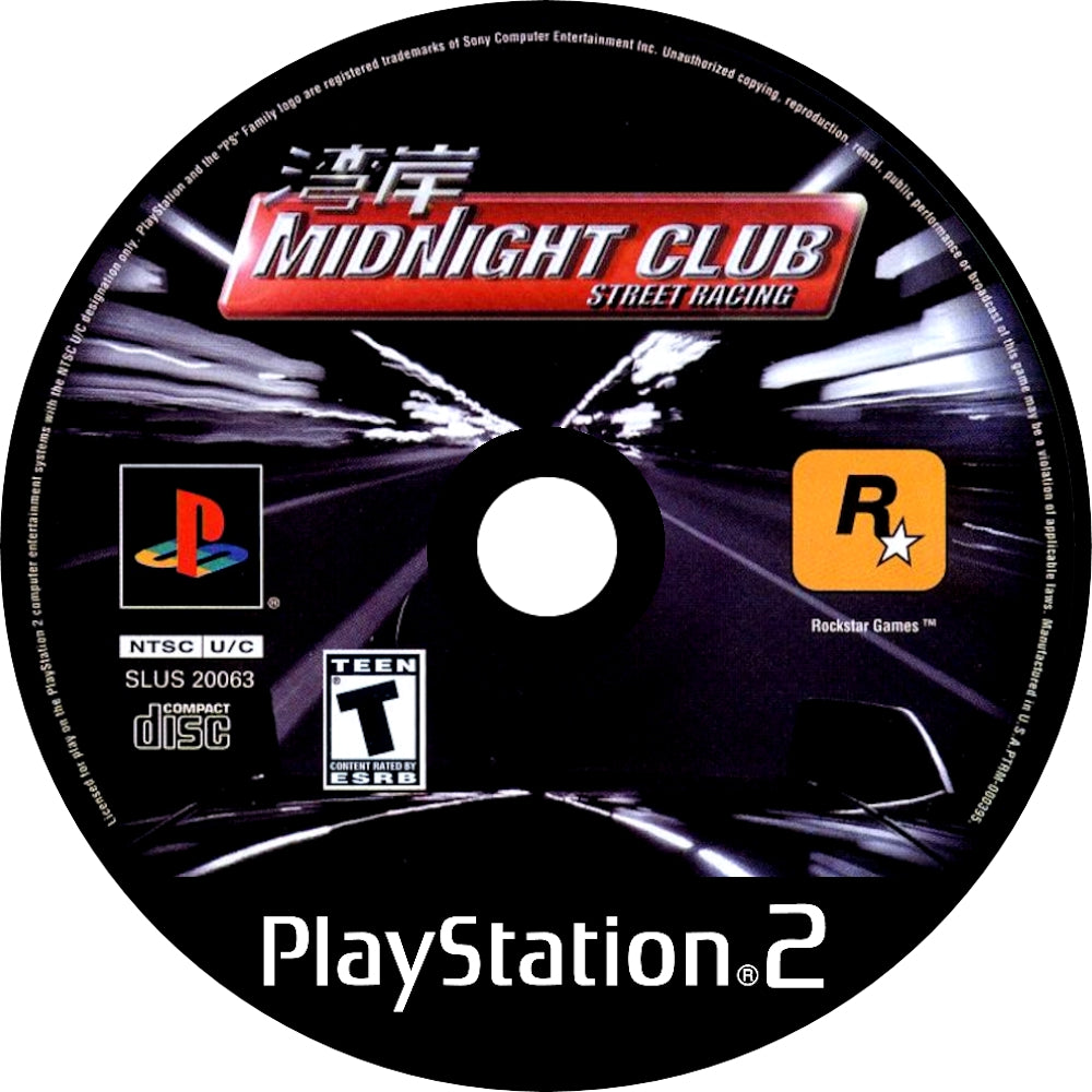Midnight Club: Street Racing PS2 - Video Game - Used - CaveGamers - Image 3