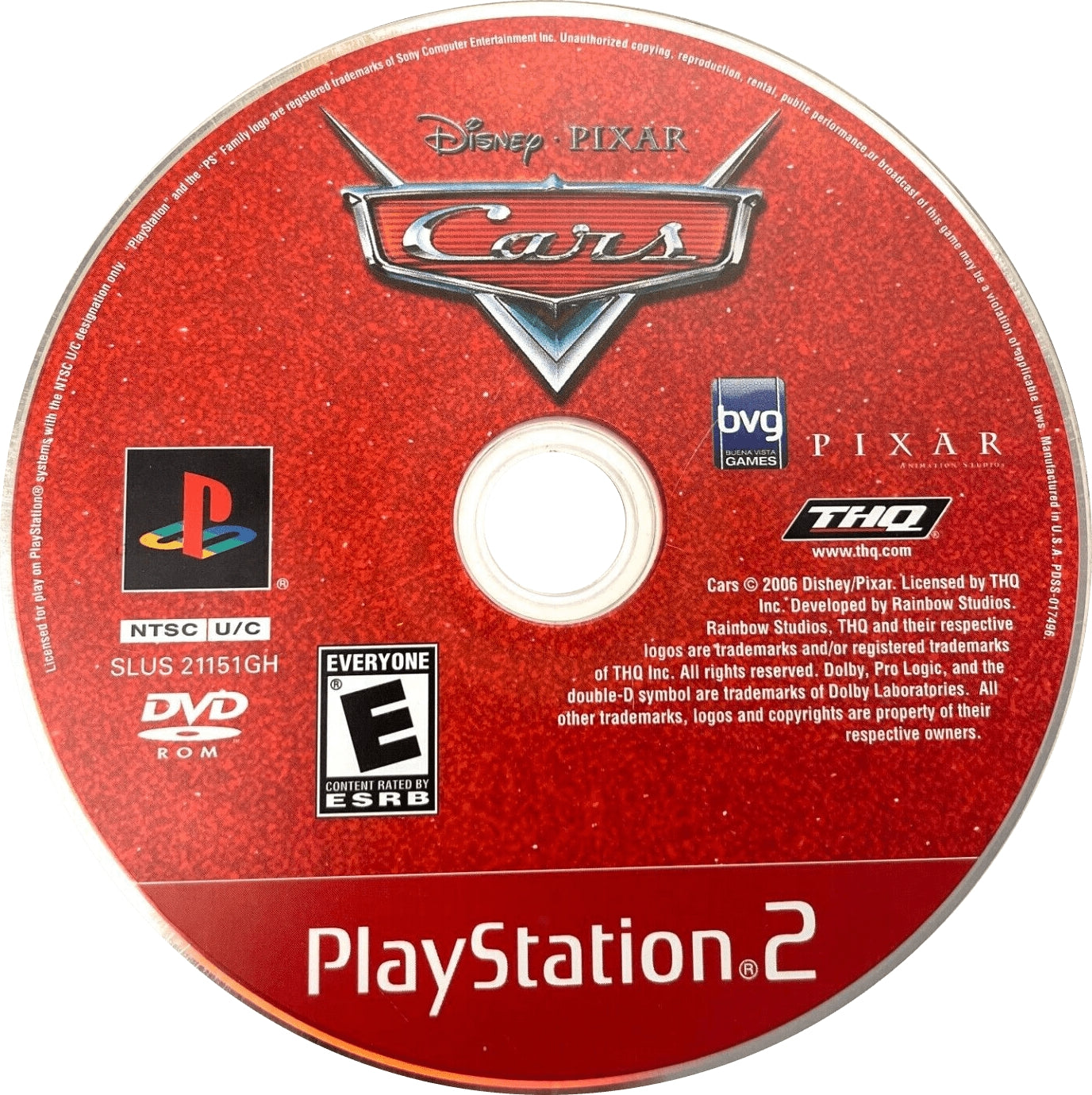 Cars PS2 - Video Game - Used - CaveGamers - Image 3
