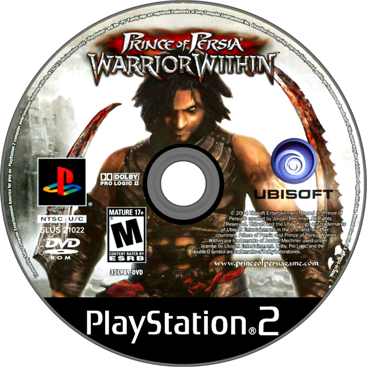 Prince of Persia: Warrior Within PS2 - Video Game - Used - CaveGamers - Image 3