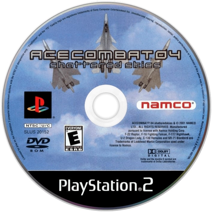 Ace Combat 04: Shattered Skies PS2 - Video Game - Used - CaveGamers - Image 3