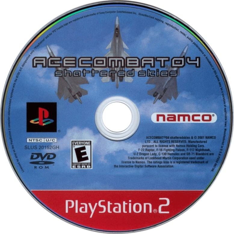 Ace Combat 04: Shattered Skies PS2 - Video Game - Used - CaveGamers - Image 4