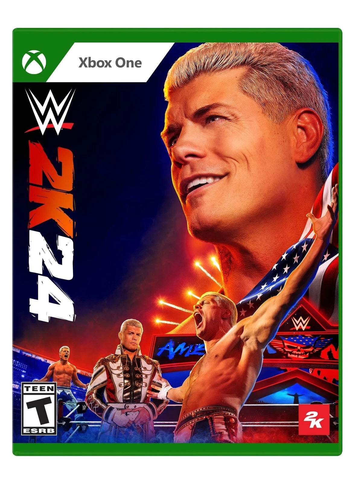 WWE 2K24 Xbox One - Video Game - Used - CaveGamers