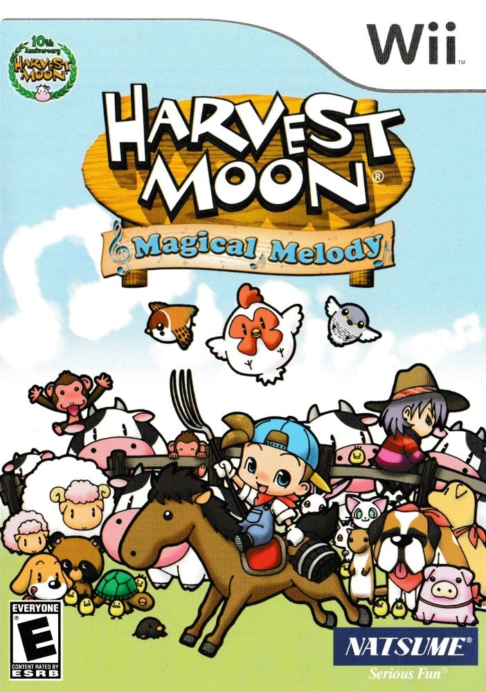 Harvest Moon Magical Melody Wii - Video Game - Used - CaveGamers