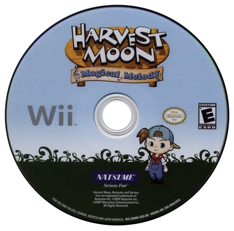 Harvest Moon Magical Melody Wii - Video Game - Used - CaveGamers - Image 3