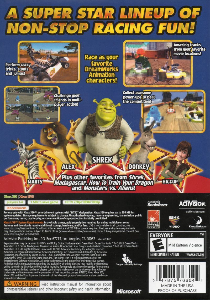 Dreamworks Super Star Kartz