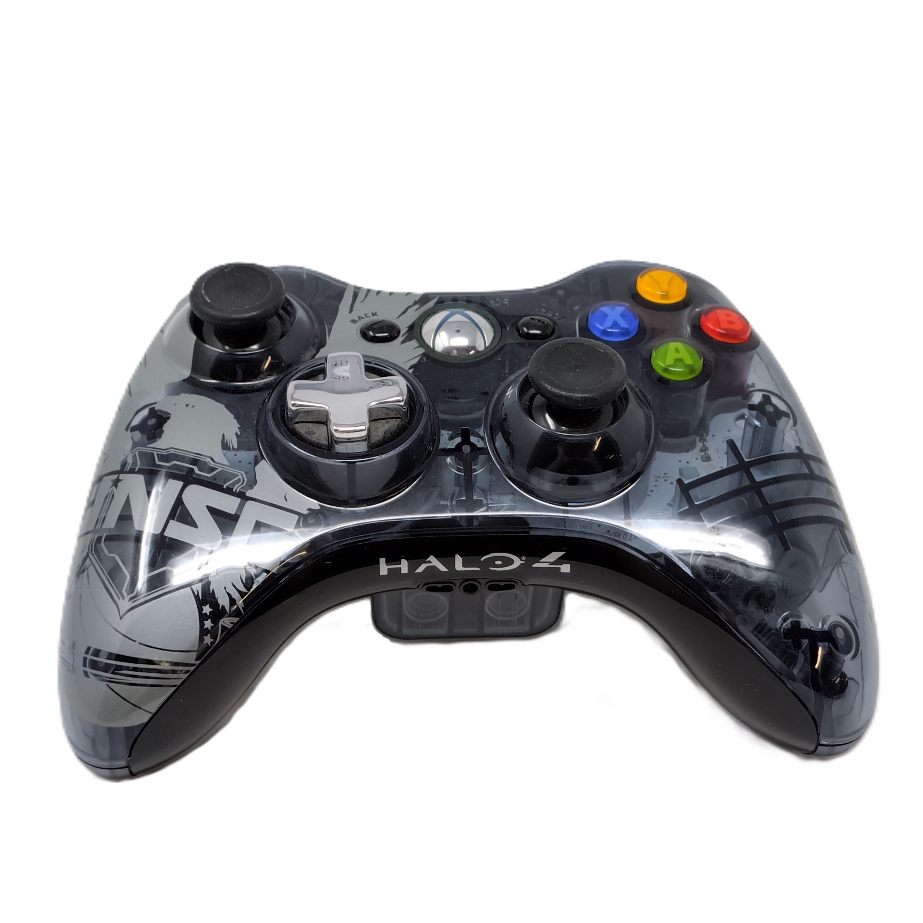 Xbox 360 Wireless Controller - Halo 4 UNSC Edition - Video Game Accessory - Used - CaveGamers - Image 3