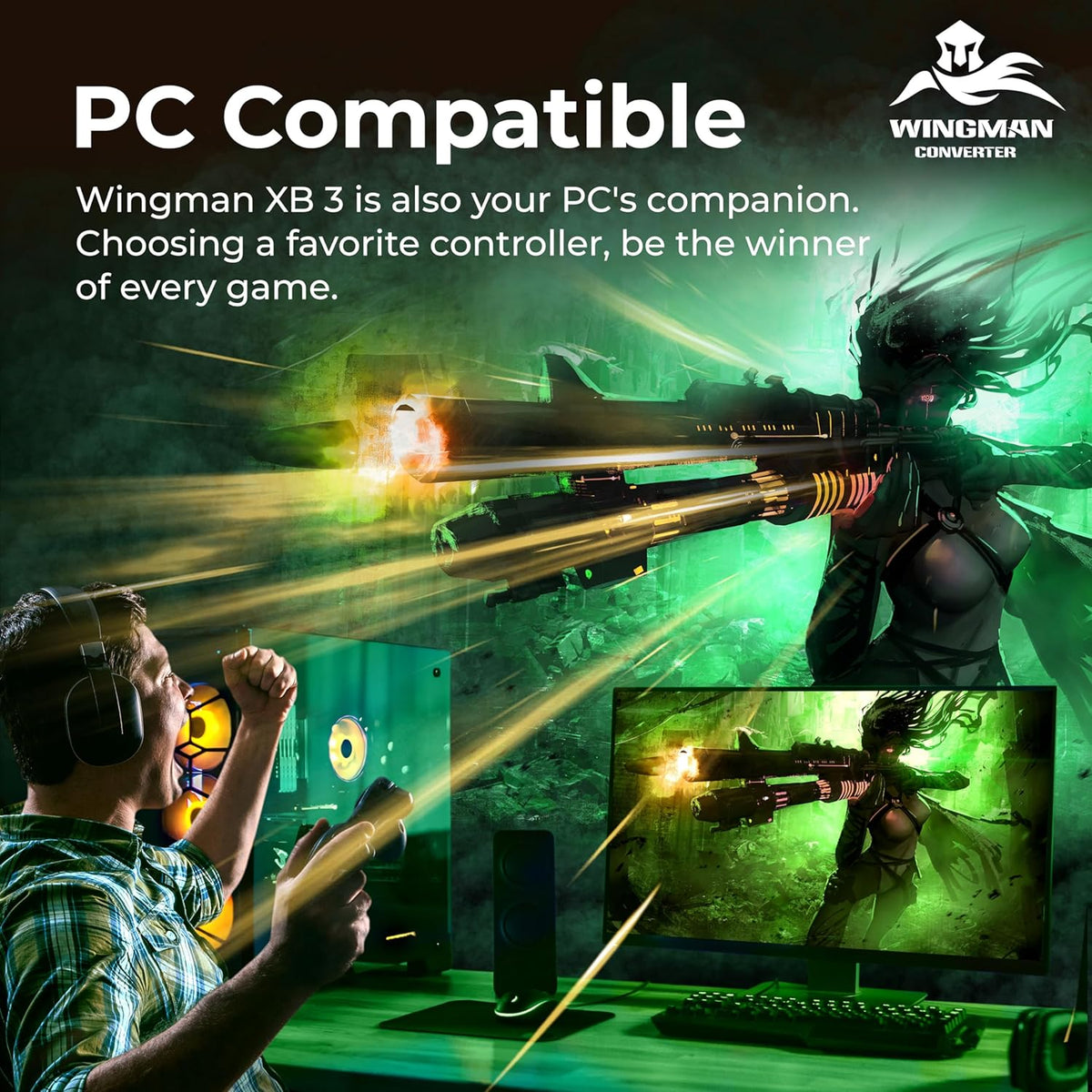 Wingman XB 3 - Video Game Accessory - New - CaveGamers - Image 7