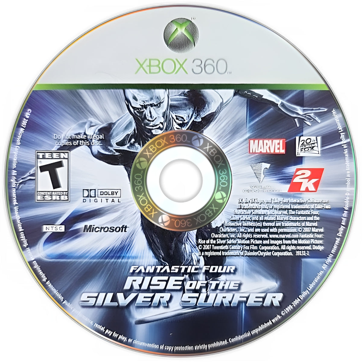 Fantastic 4: Rise of the Silver Surfer Xbox 360 - Video Game - Used - CaveGamers - Image 3
