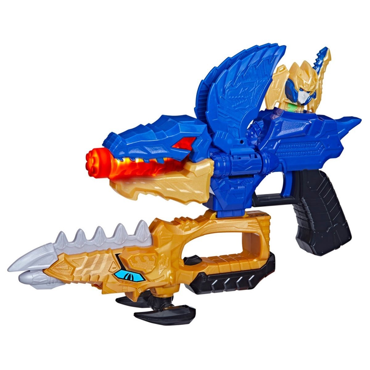 Power Rangers Dino Fury Gold Fury Blade Blaster Electronic Toys - Toys - New - CaveGamers - Image 2