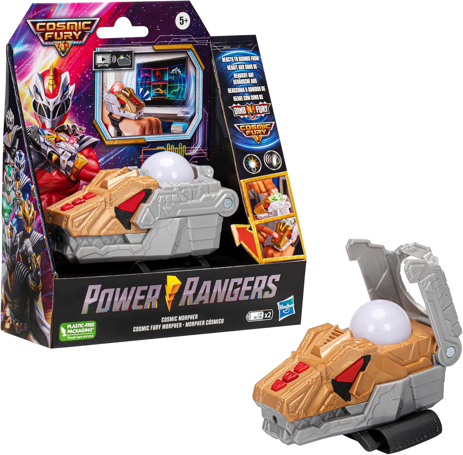 Power Rangers Cosmic Fury Cosmic Morpher - Toys - New - CaveGamers - Image 9