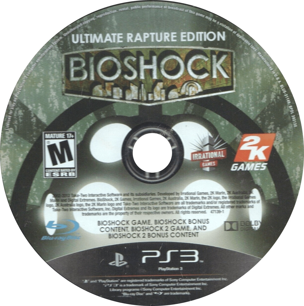 BioShock Ultimate Rapture Edition PS3 - Video Game - Used - CaveGamers - Image 3
