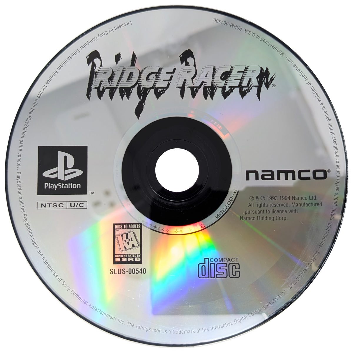 Ridge Racer Playstation - Video Game - Used - CaveGamers - Image 4