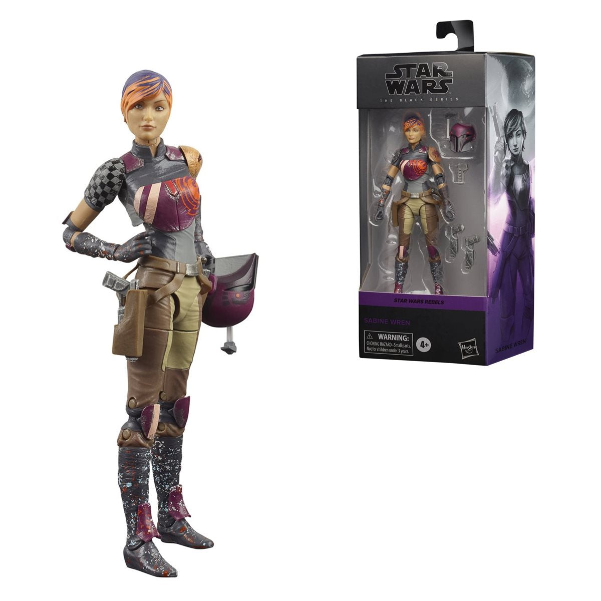 Star Wars: The Black Series - Sabine Wren Action Figure Action Figures - Toys - New - CaveGamers