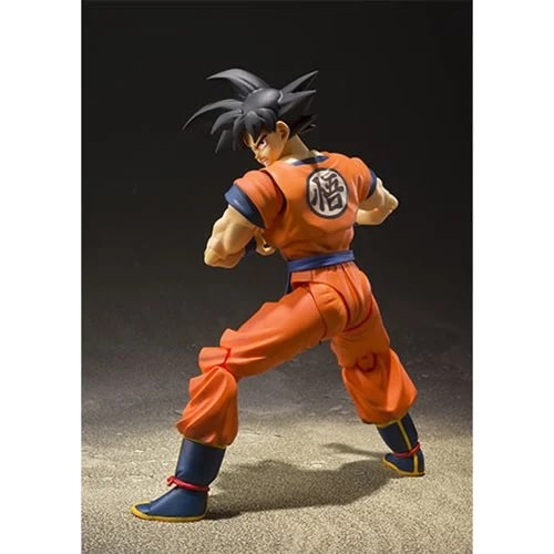 S.H.Figuarts Dragon Ball Z Son Goku A Saiyan Raised On Earth Action Figure Action Figures - Toys - New - CaveGamers - Image 3