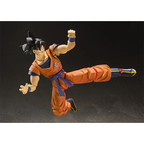 S.H.Figuarts Dragon Ball Z Son Goku A Saiyan Raised On Earth Action Figure Action Figures - Toys - New - CaveGamers - Image 6