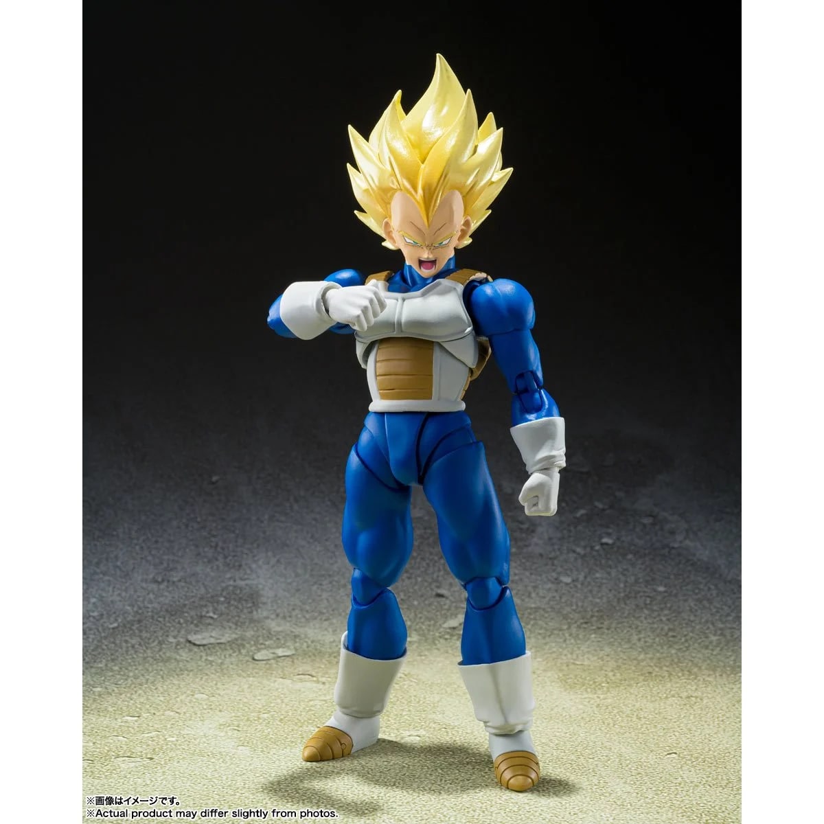 S.H.Figuarts Dragon Ball Z Super Saiyan Vegeta Awakened Super Saiyan Blood Action Figure Action Figures - Toys - New - CaveGamers - Image 3
