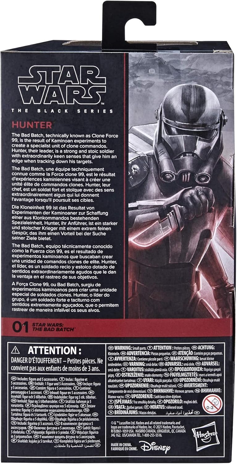 Star Wars: The Black Series - Clone Hunter (The Bad Batch) Action Figure Action Figures - Toys - New - CaveGamers - Image 2