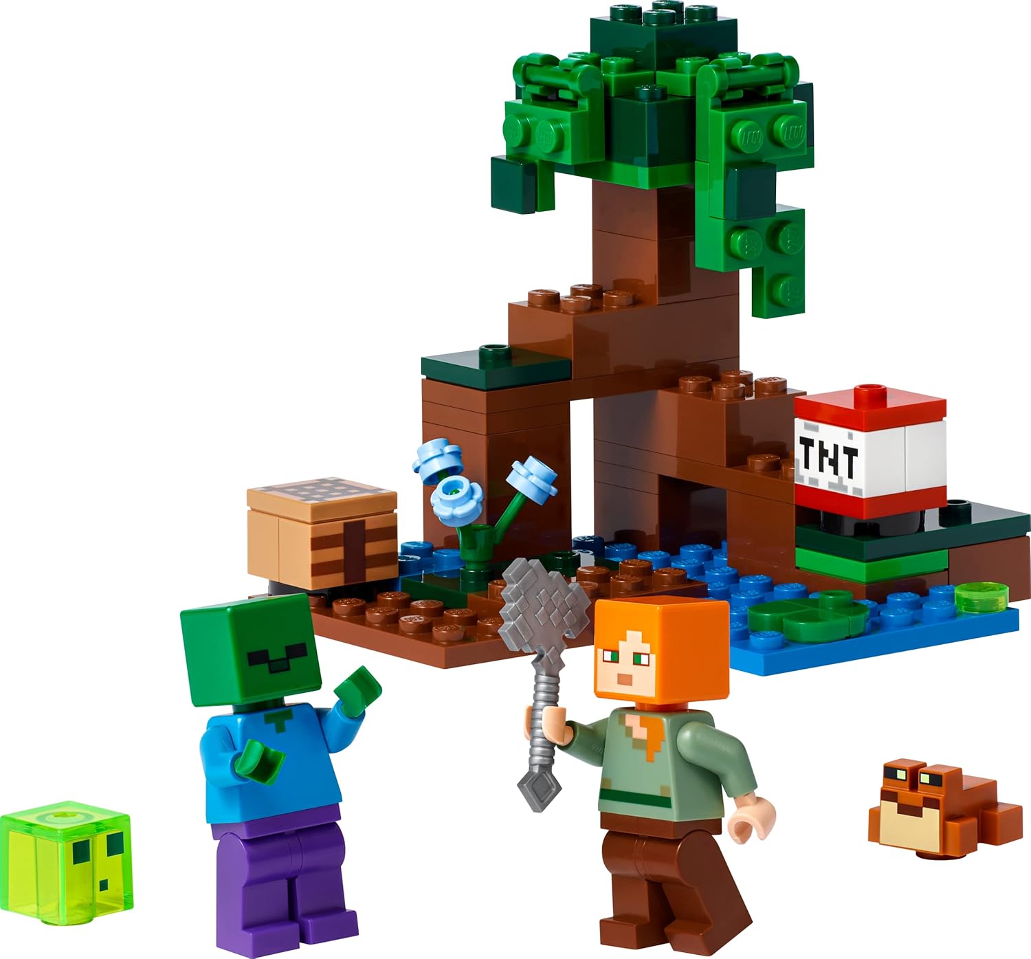 LEGO Minecraft The Swamp Adventure 21240 Building Sets - Toys - New - CaveGamers - Image 6