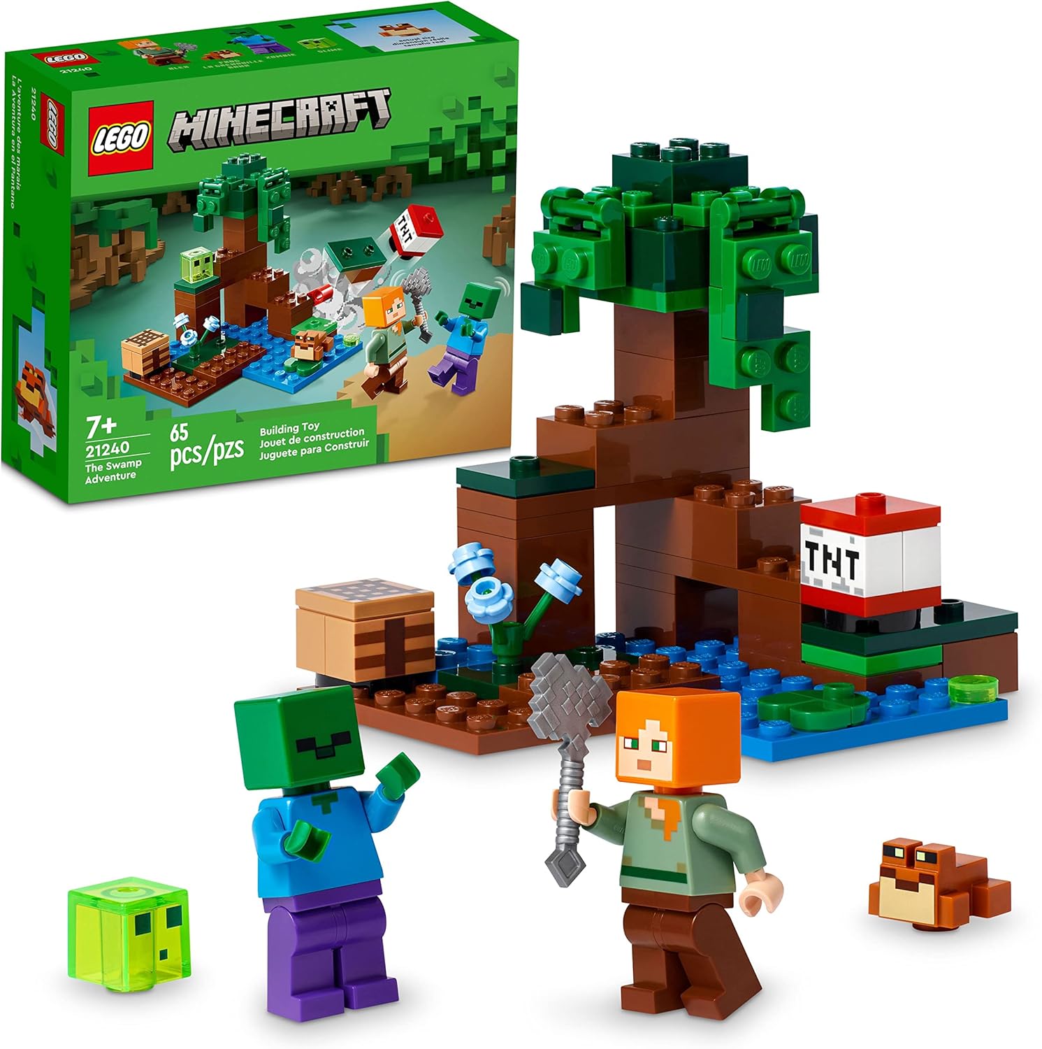 LEGO Minecraft The Swamp Adventure 21240 Building Sets - Toys - New - CaveGamers - Image 7