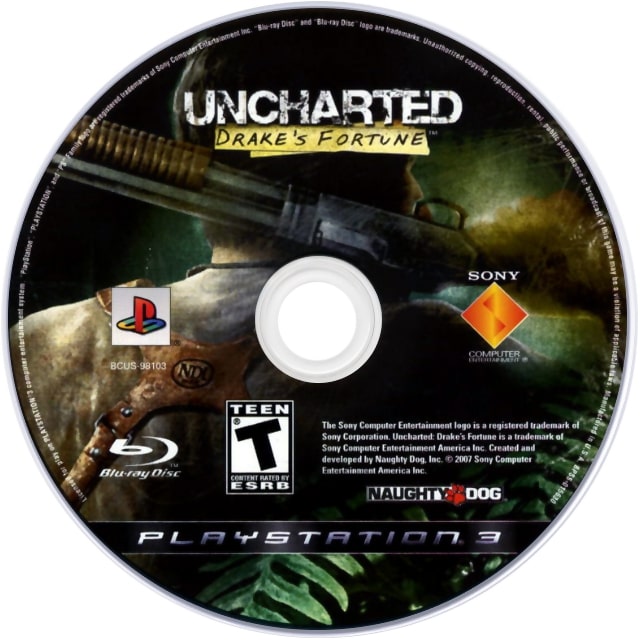 Uncharted: Drake's Fortune PS3 - Video Game - Used - CaveGamers - Image 3