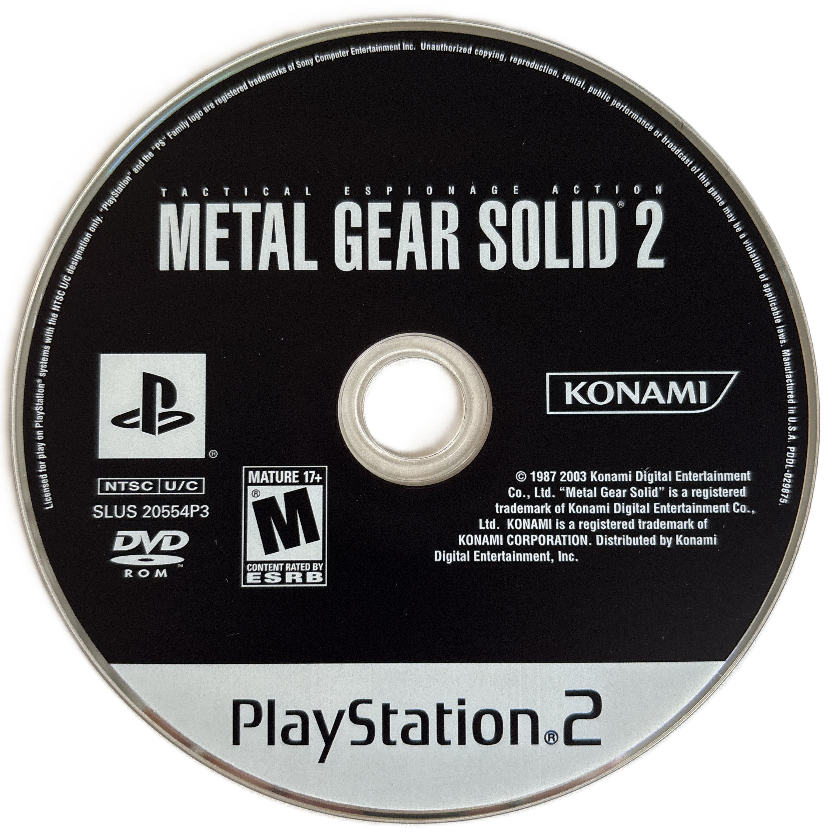 Metal Gear Solid 2: The Essential Collection PS2 - Video Game - Used - CaveGamers