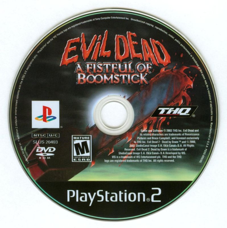 Evil Dead: A Fistful of Boomstick PS2 - Video Game - Used - CaveGamers - Image 3