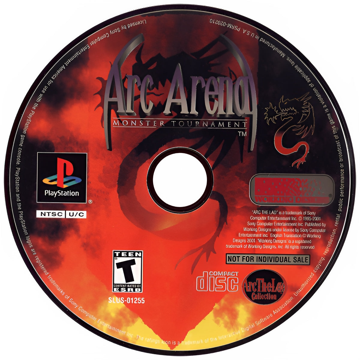 Arc Arena Monster Tournament Playstation - Video Game - Used - CaveGamers - Image 3