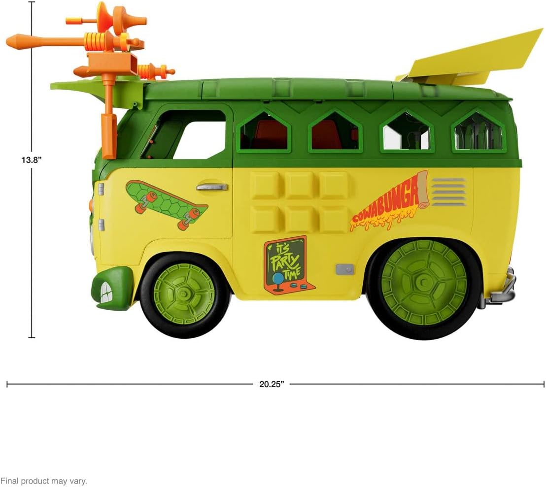 Super7 TMNT Ultimates: Party Wagon Vehicle - Toys - New - CaveGamers - Image 4