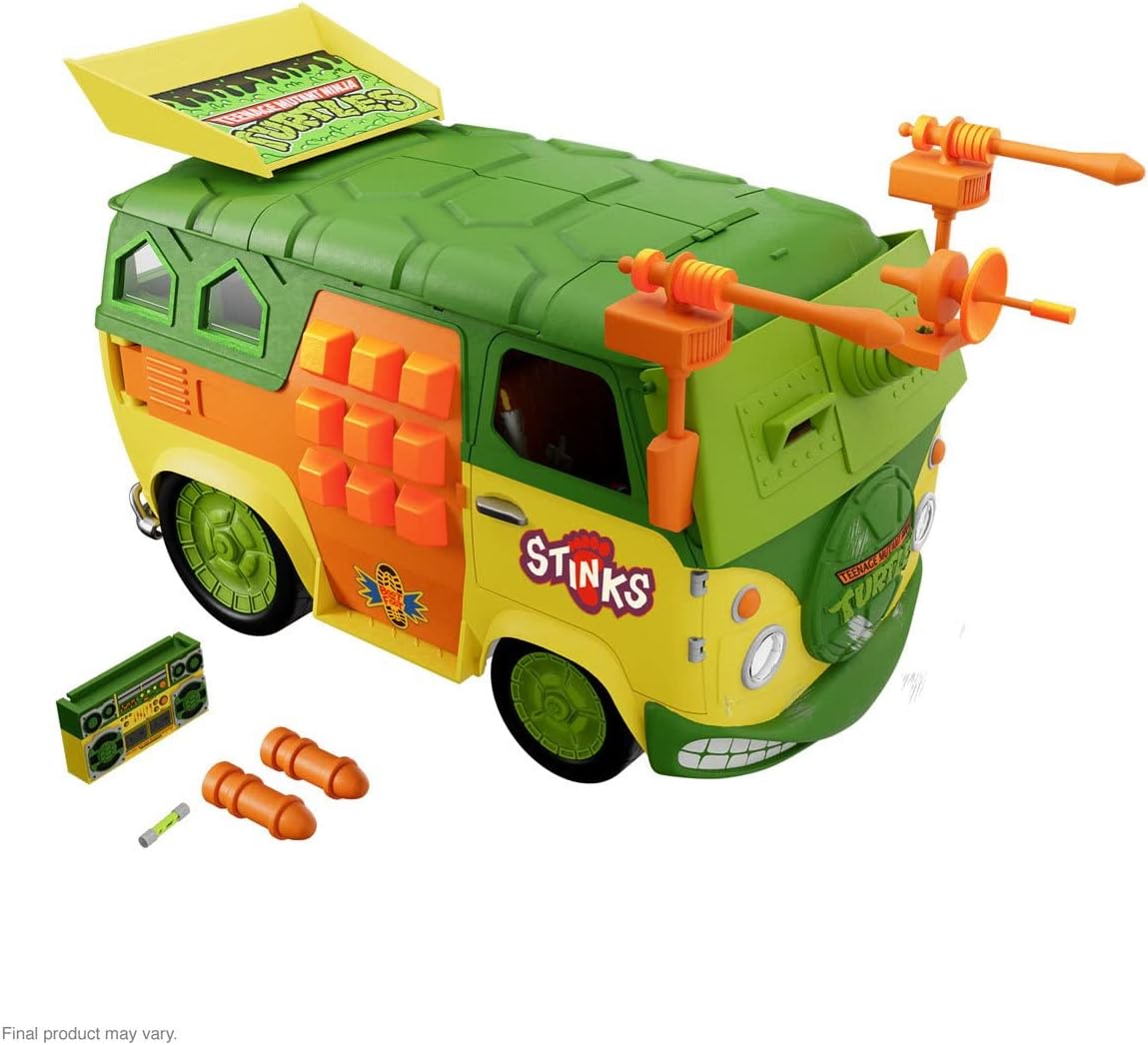 Super7 TMNT Ultimates: Party Wagon Vehicle - Toys - New - CaveGamers - Image 5