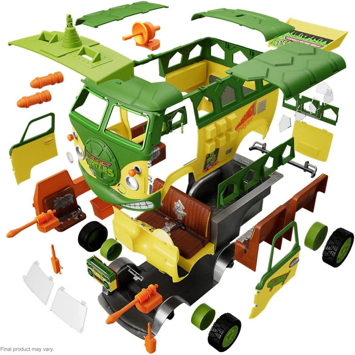 Super7 TMNT Ultimates: Party Wagon Vehicle - Toys - New - CaveGamers - Image 6