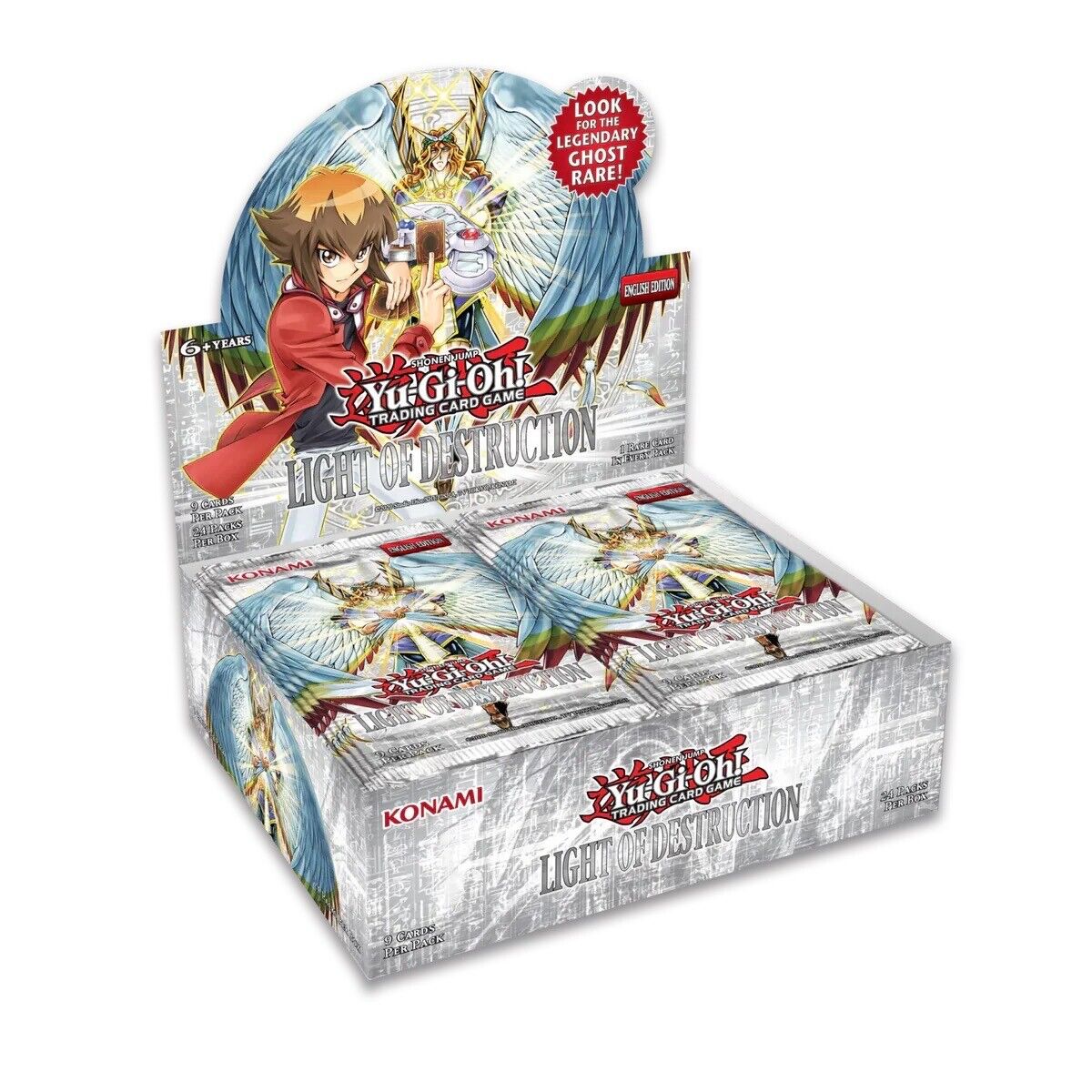 Yu-Gi-Oh! TCG: Light of Destruction Booster Box (24 Packs) - Trading Card - New - CaveGamers
