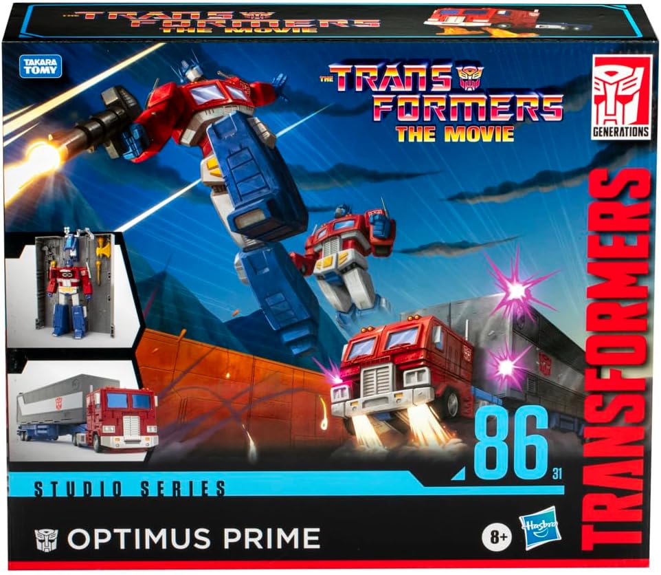 Transformers Toys Studio Series Commander Class The The Movie 8 Action Figures - Toys - New - CaveGamers
