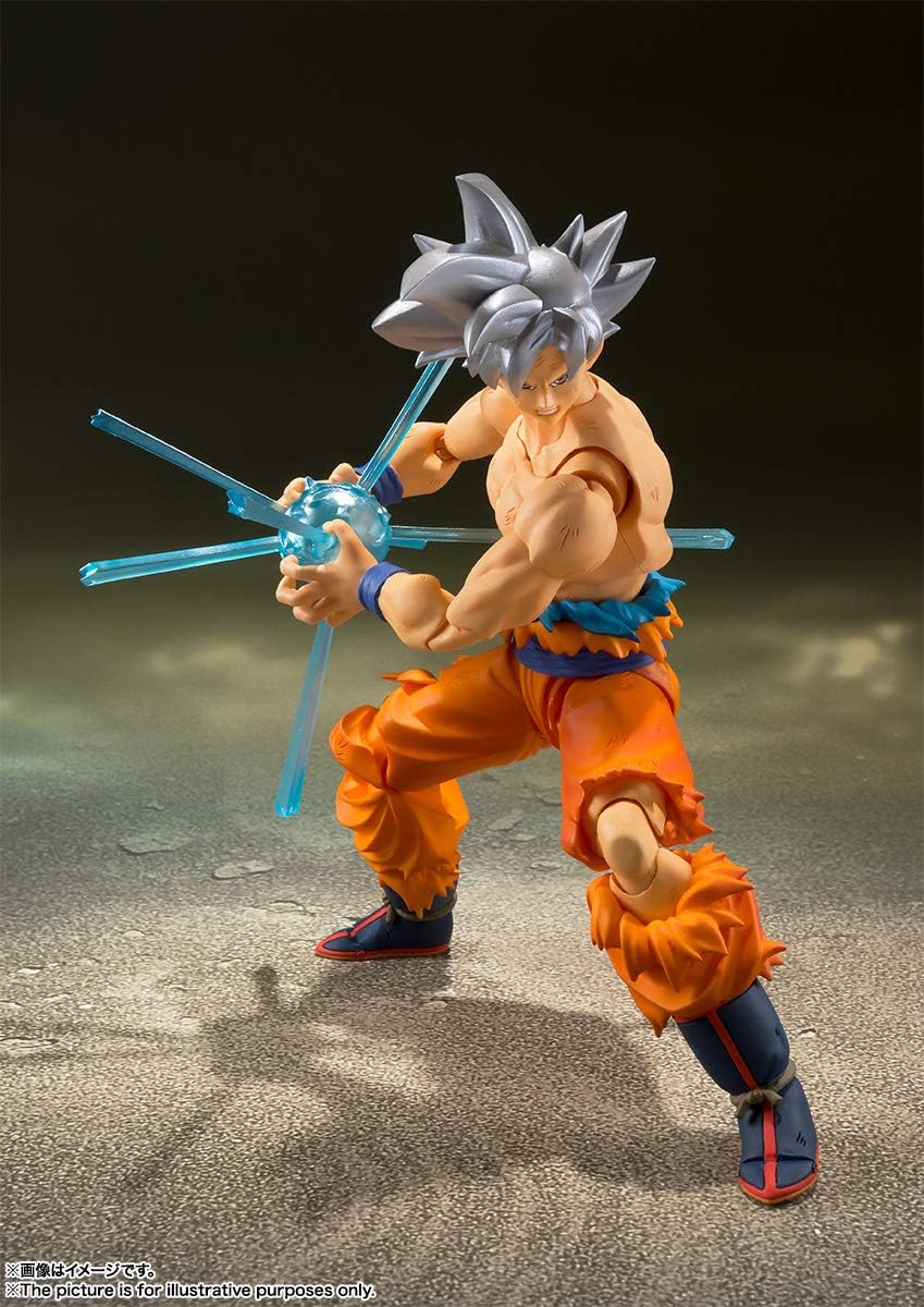 DB Super Son Goku Ultra Instinct S.H.Figuarts - Reissue Action Figures - Toys - New - CaveGamers - Image 2