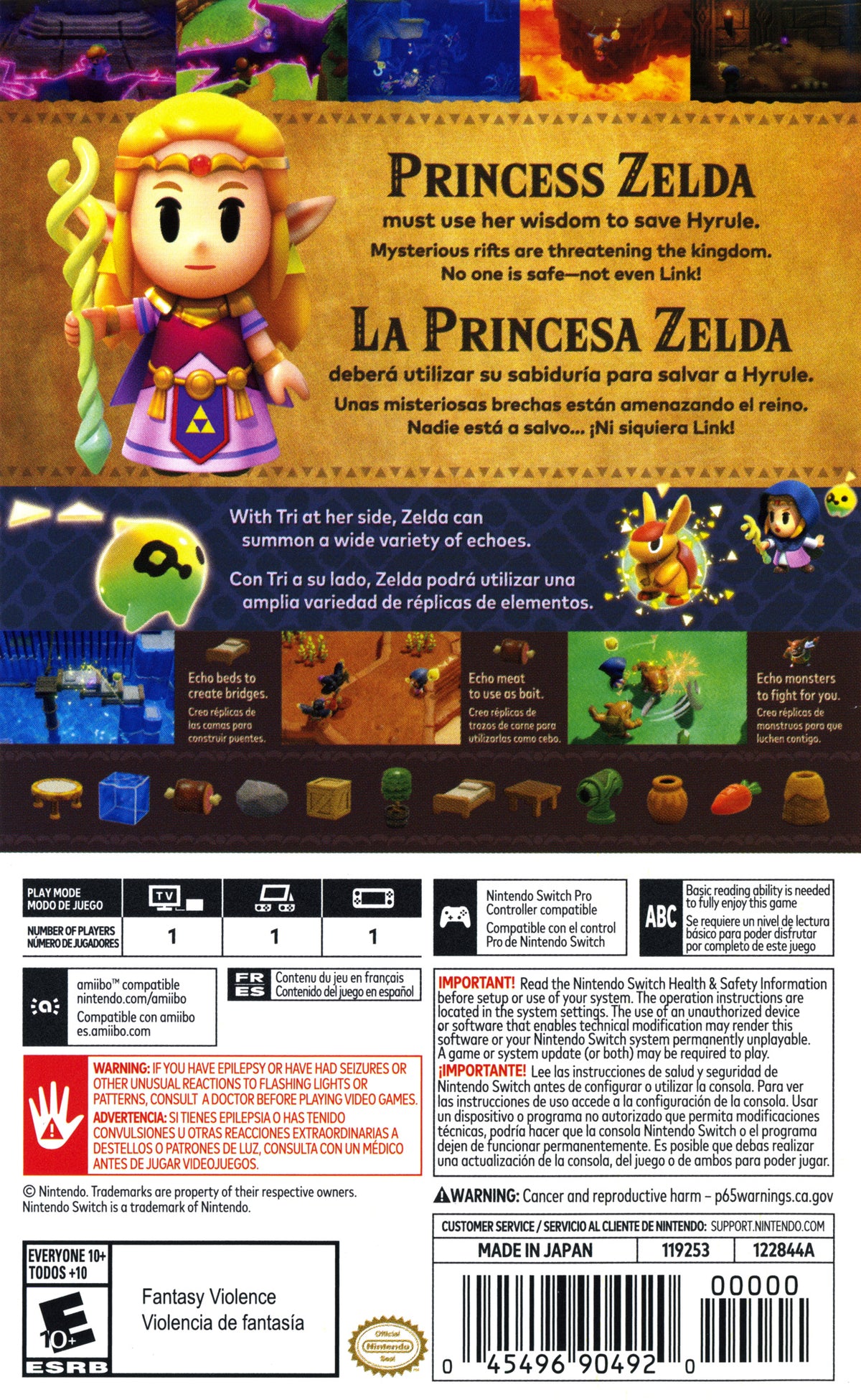 The Legend of Zelda: Echoes Of Wisdom Switch - Video Game - Used - CaveGamers - Image 2