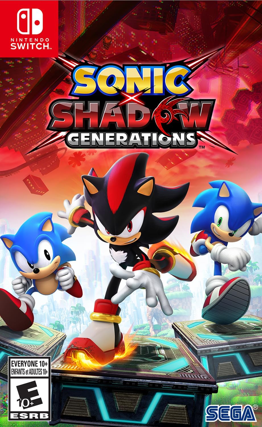 Sonic X Shadow Generations Switch - Video Game - Used - CaveGamers