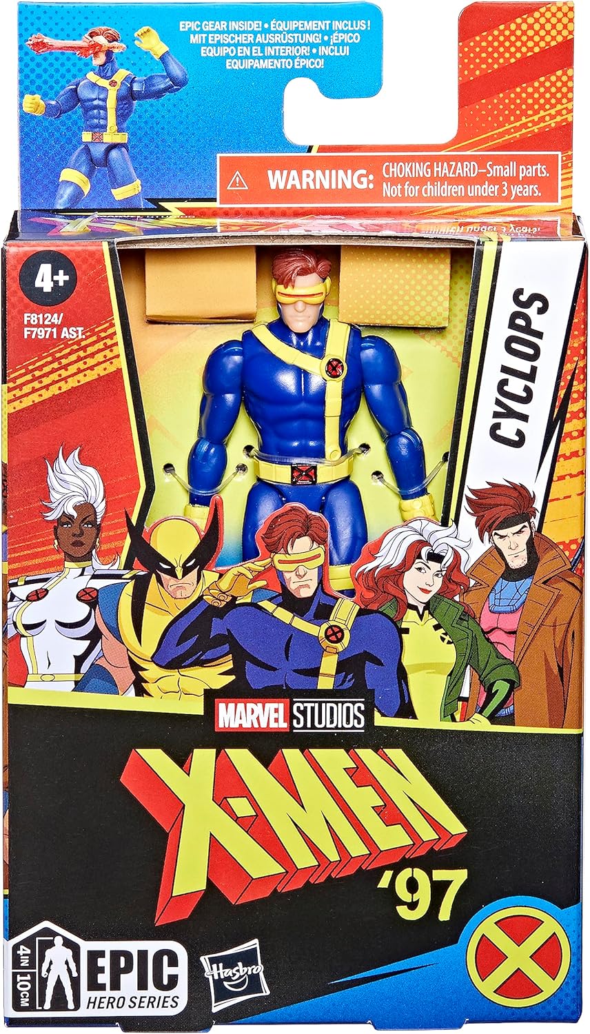 Marvel Epic Hero Series Cyclops Action Figure - Toys - New - CaveGamers