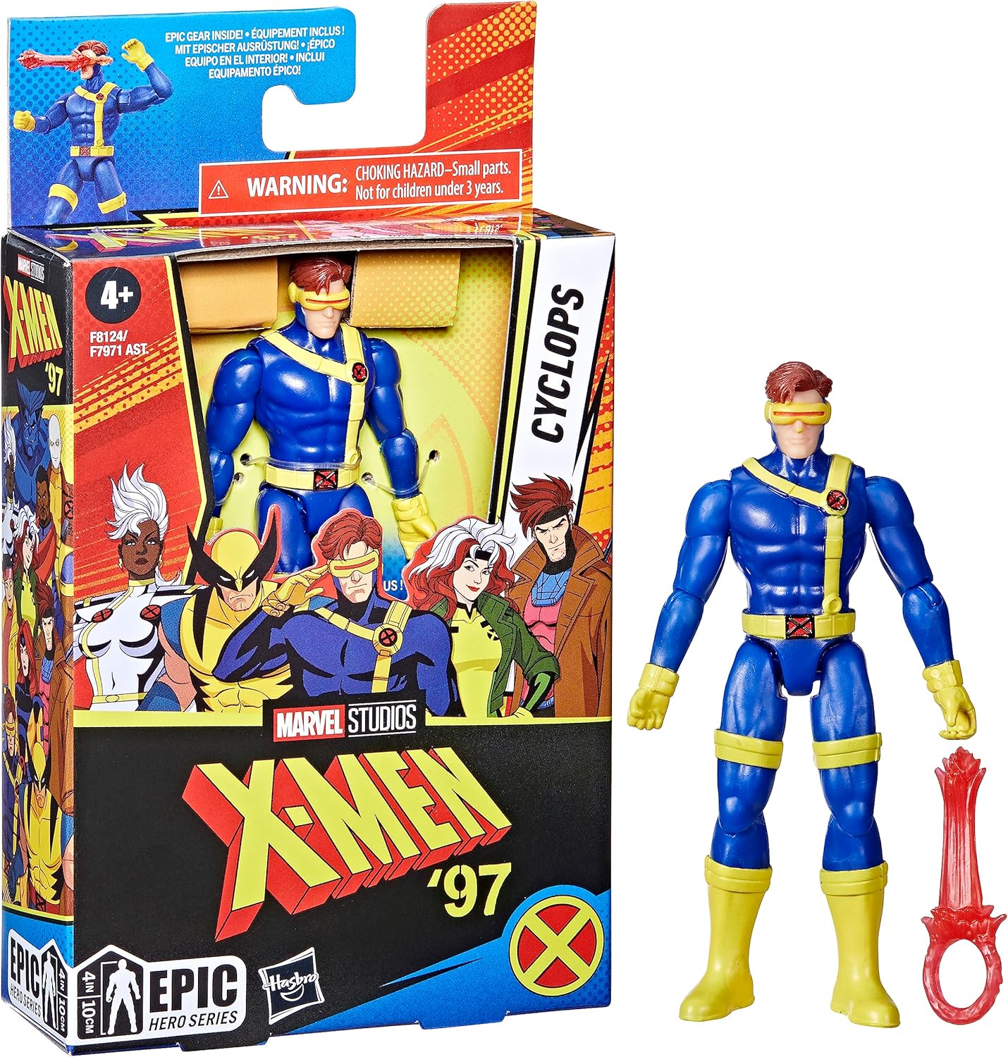 Marvel Epic Hero Series Cyclops Action Figure - Toys - New - CaveGamers - Image 3