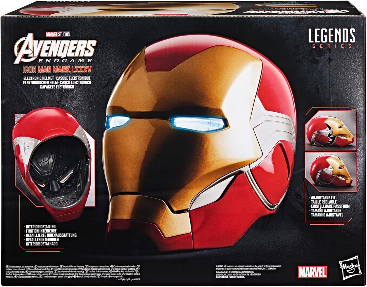 Marvel Legends Iron Man Helmet Avengers Endgame Prop Replicas - Toys - New - CaveGamers - Image 10