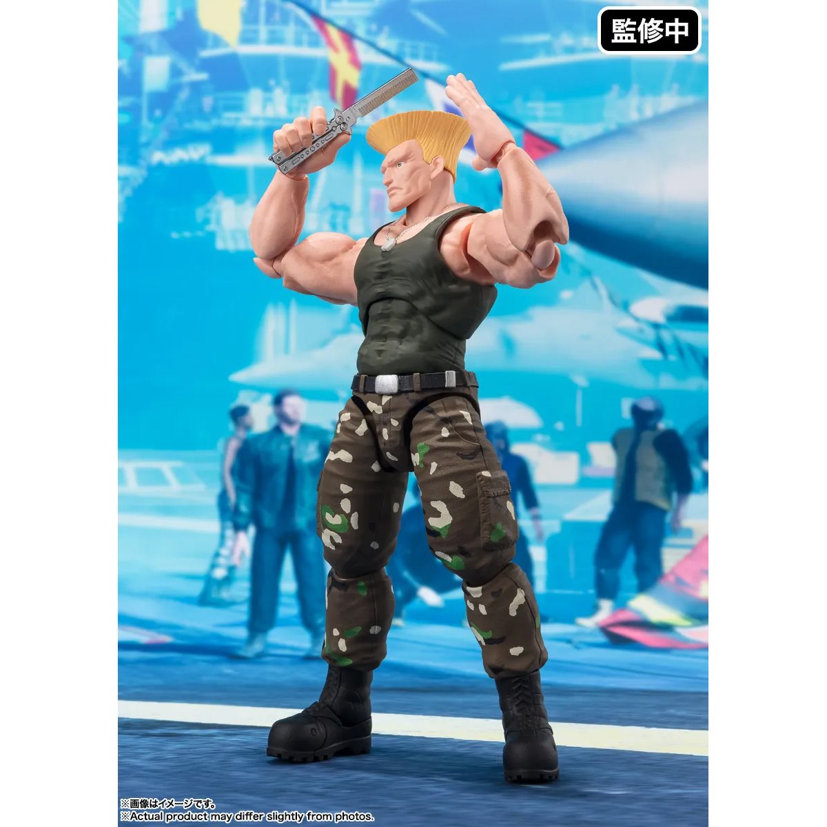 S.H.Figuarts Street Fighter Guile Outfit 2 Action Figure Action Figures - Toys - New - CaveGamers - Image 9