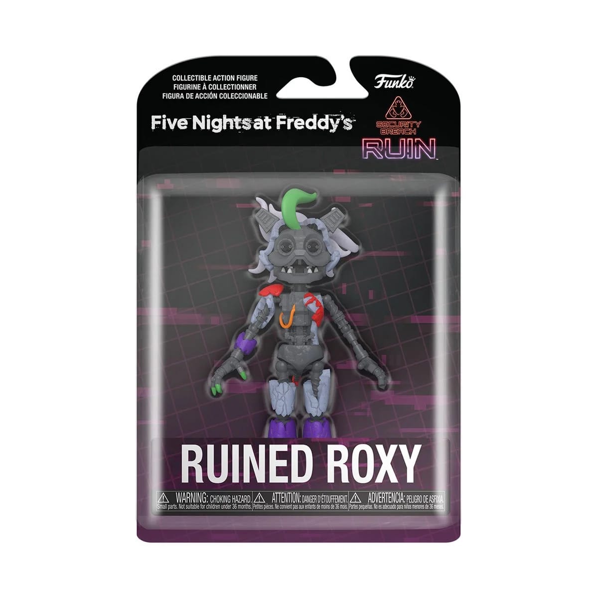 Five Nights at Freddy's: Security Breach - Ruin Ruined Roxy Action Figure Action Figures - Toys - New - CaveGamers