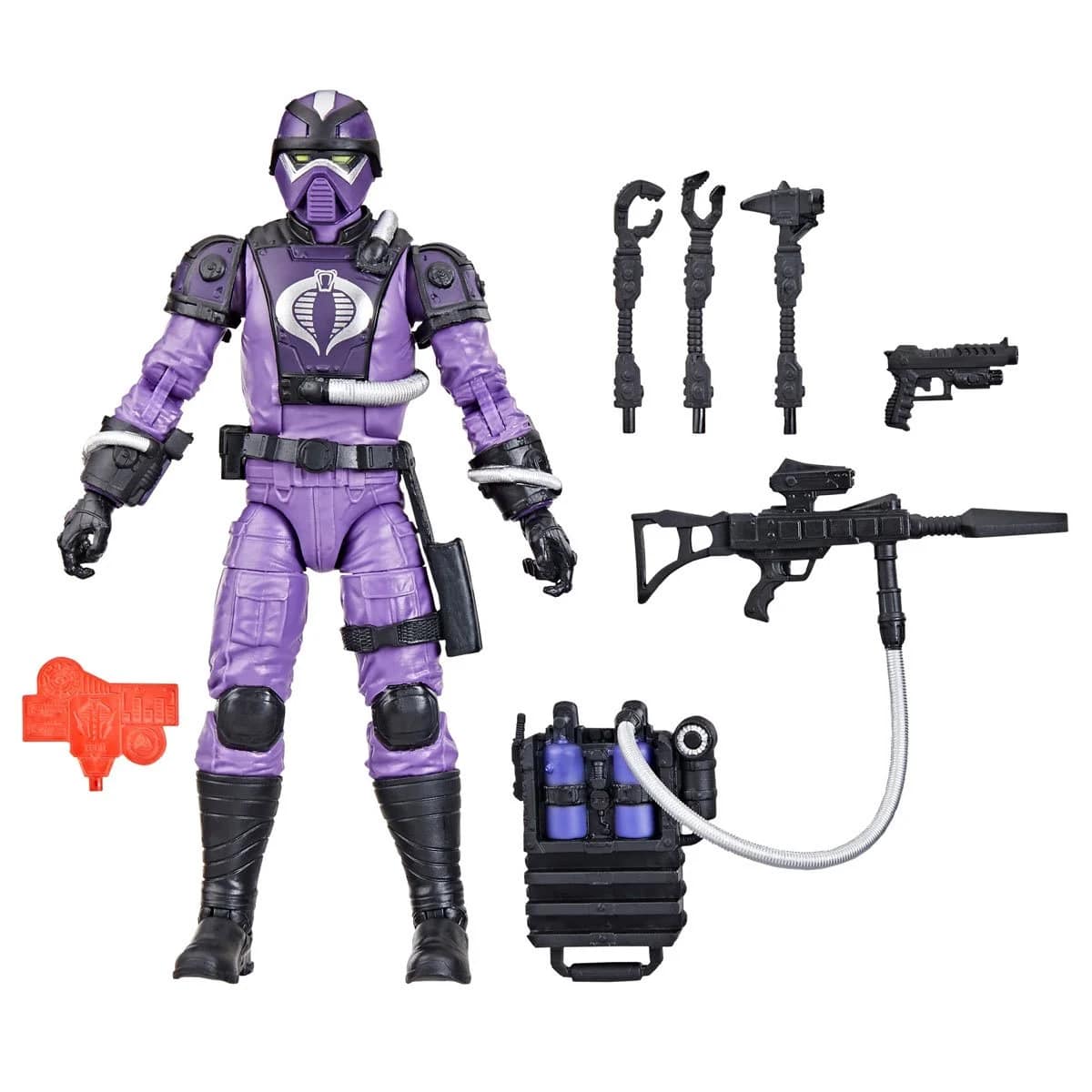G.I. Joe Classified Series 6" Cobra Techno-Viper Action Figure Action Figures - Toys - New - CaveGamers - Image 3