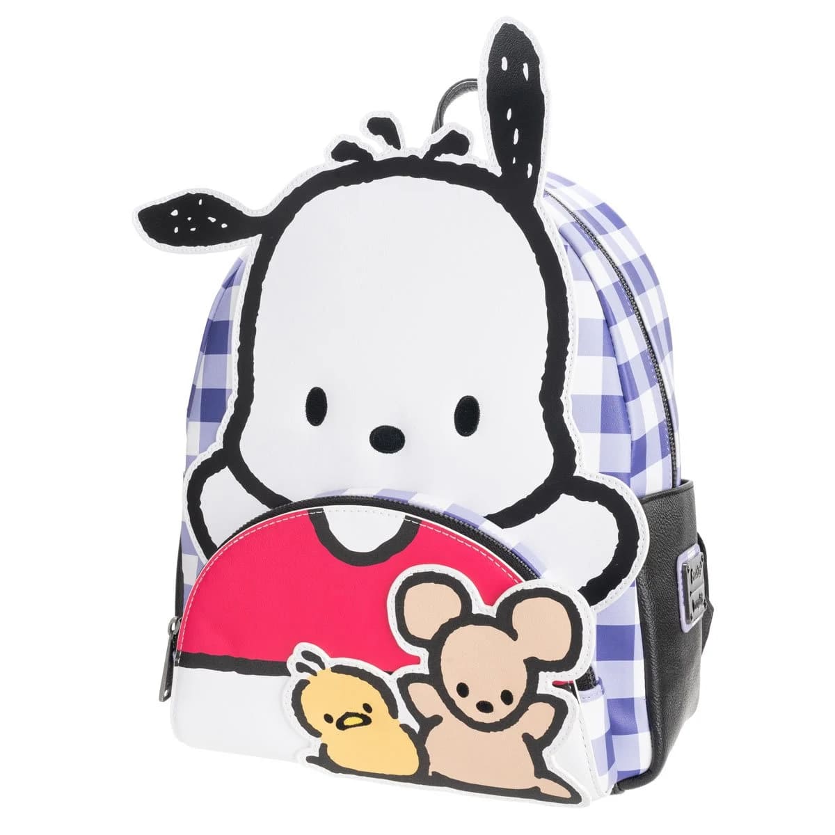 Sanrio Pochacco Cosplay Plaid Mini-Backpack - Entertainment Earth Exclusive - Toys - New - CaveGamers - Image 2