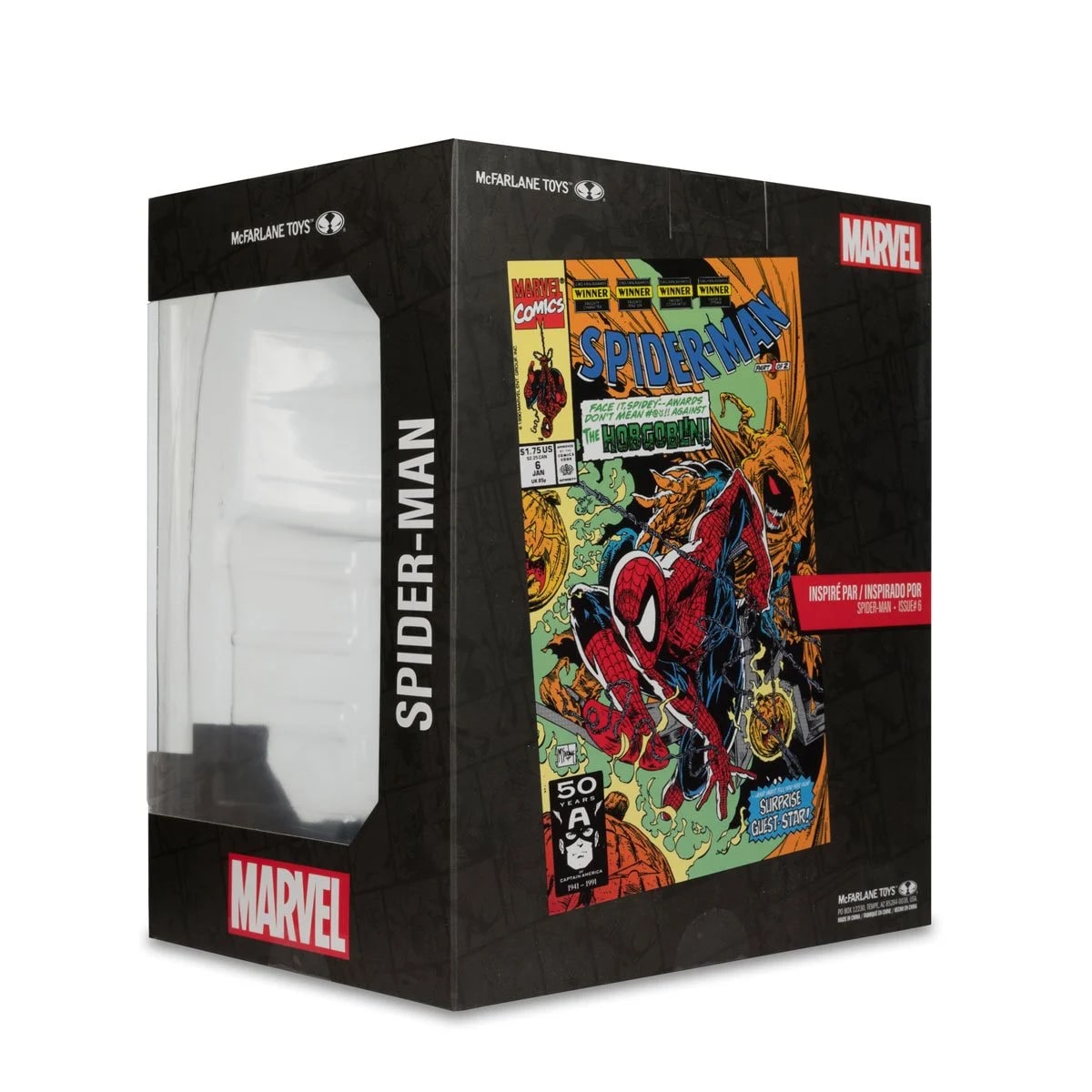 Marvel Wave 1 Spider-Man #6 1:10th Scale Posed Figure with Scene Action Figures - Toys - New - CaveGamers - Image 3