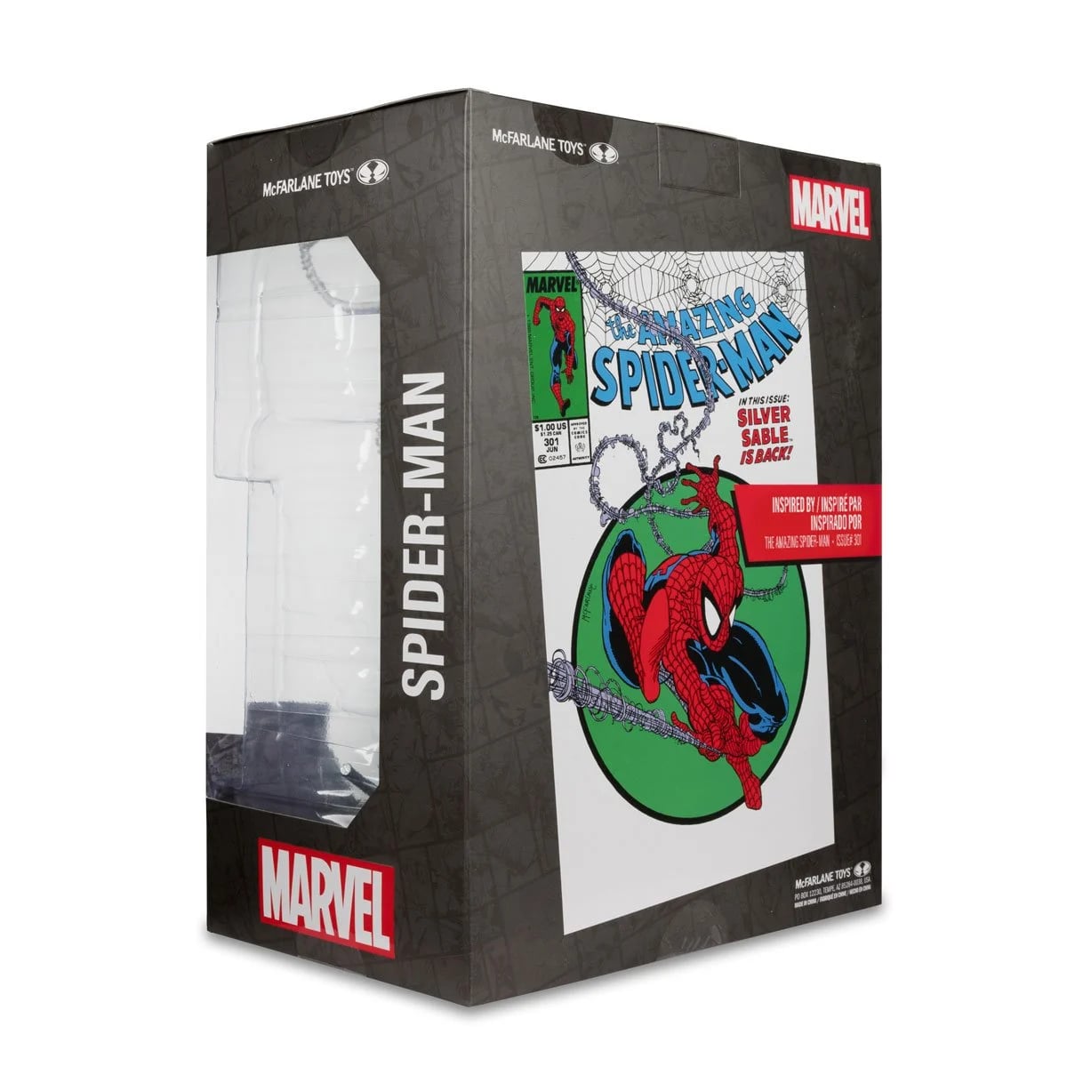 Marvel Spider-Man The Amazing Spider-Man #301 1:6th Scale Posed Figure Action Figures - Toys - New - CaveGamers - Image 3