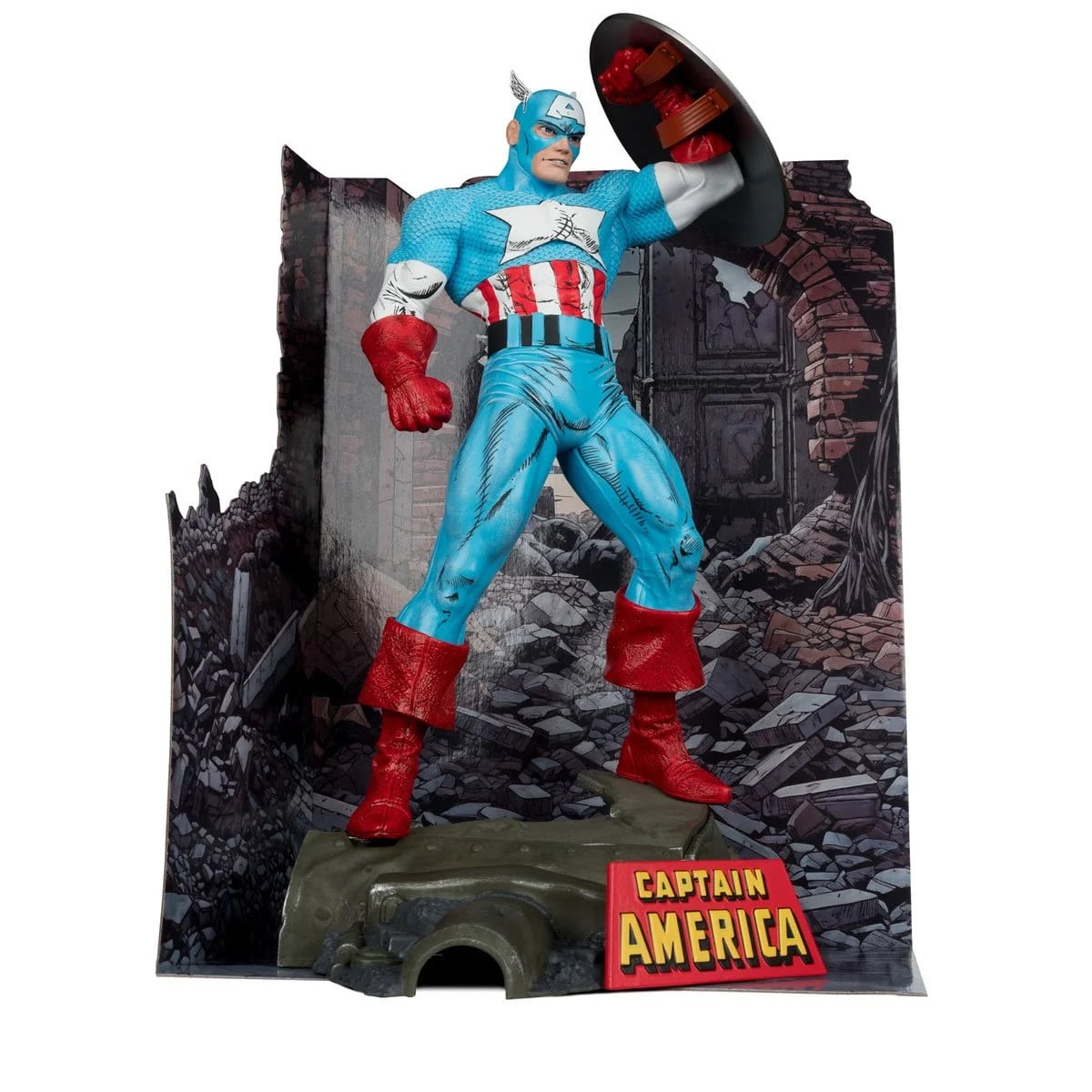 Marvel Wave 1 Captain America The Amazing Spider-Man #323 1:6 Scale Posed Figure Action Figures - Toys - New - CaveGamers - Image 5