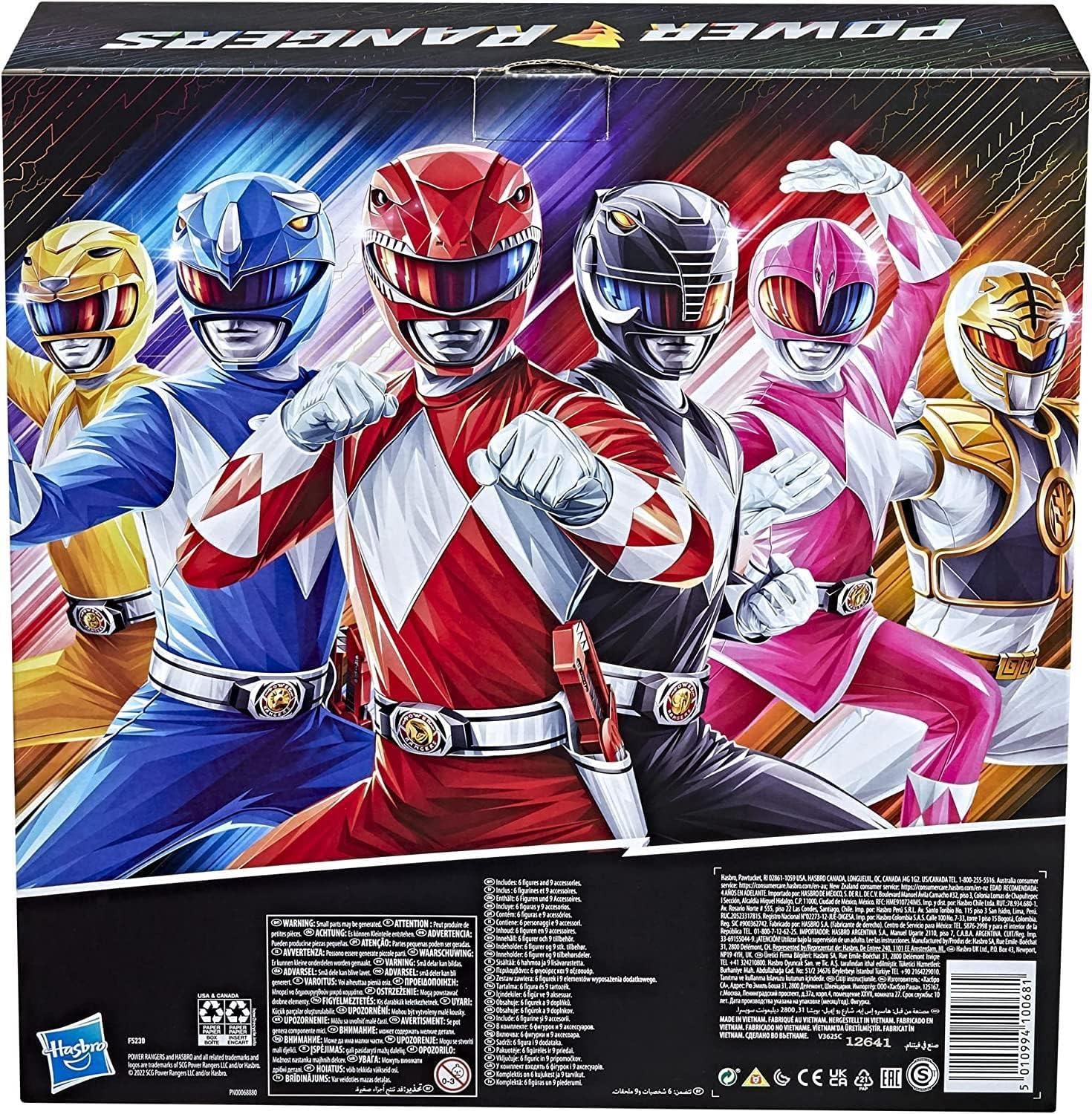 Power Rangers Mighty Morphin Multipack (6-pack) Action Figures - Toys - New - CaveGamers - Image 2