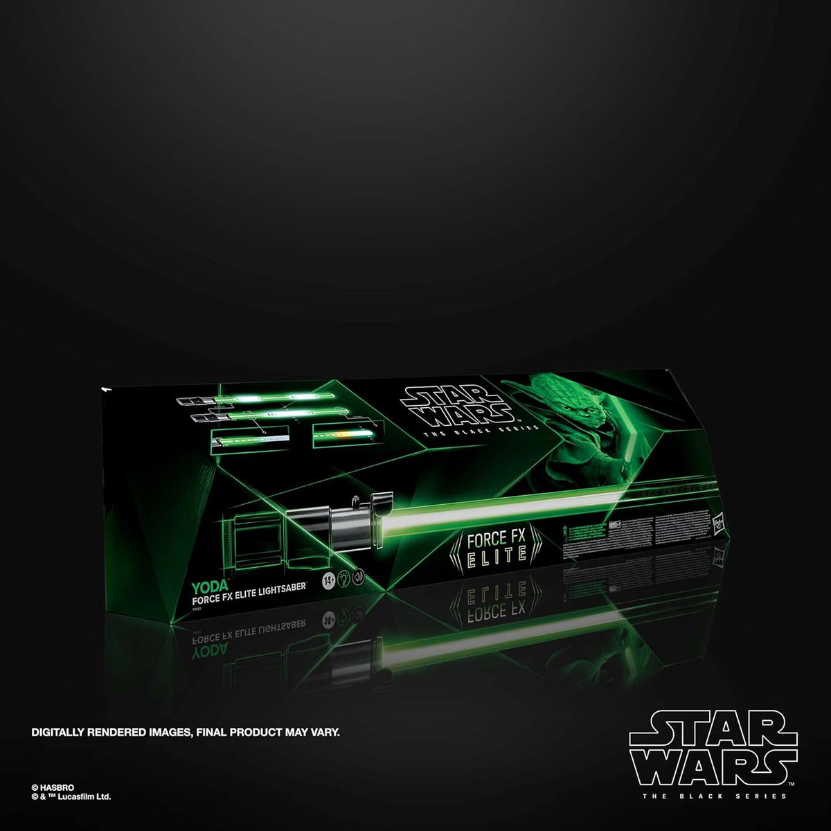 Star Wars: The Black Series - Yoda Force FX Elite Lightsaber FX Lightsabers - Toys - New - CaveGamers - Image 6